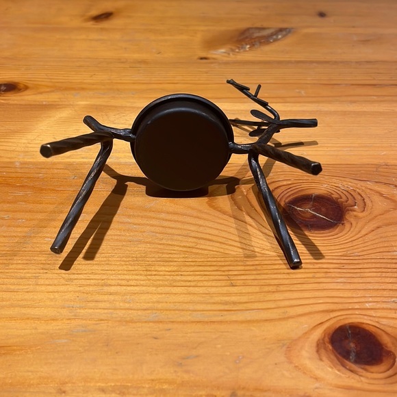 Reindeer candle holders (1 set off 6), Copper Brown Color, New Condition. - Picture 4 of 5